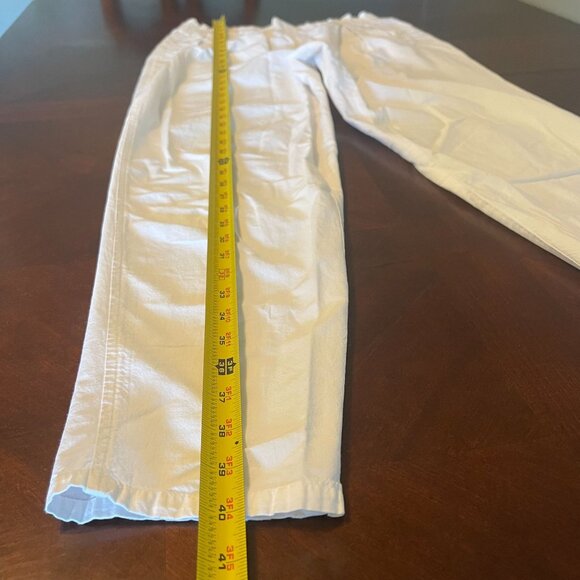 Vintage JSA Bank Sportswear Pants Men's Small High Rise Pleated  White - Picture 4 of 8